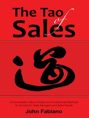 cover image of The Tao of Sales